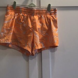 Neon Orange Shorts